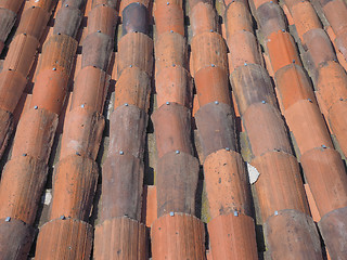 Image showing Roof tiles