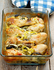 Image showing Baked Chicken Legs