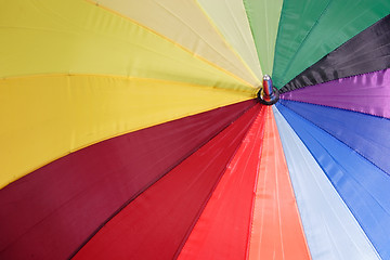 Image showing Rainbow Colours