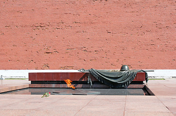 Image showing Eternal Flame, Tomb Of The Unknown Soldier to Moscow. Kremlin, R