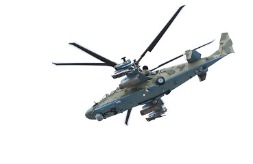 Image showing Russian helicopter Ka-52 (alligator).