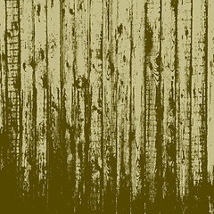 Image showing Wooden texture background, Realistic plank. illustration.