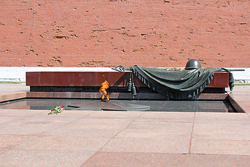 Image showing Eternal Flame, Tomb Of The Unknown Soldier to Moscow. Kremlin, R