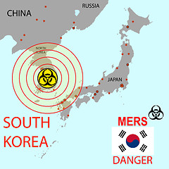 Image showing Map the spread of Mers Corona Virus.  