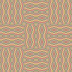 Image showing Seamless pattern. Mosaic. Template for design.