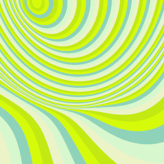 Image showing Abstract swirl background. Pattern with optical illusion. 