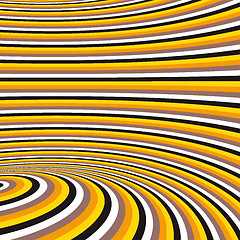 Image showing Pattern with optical illusion. Abstract background. Optical art.