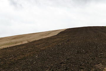 Image showing plowed earth  
