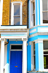 Image showing notting hill in london england old  door 
