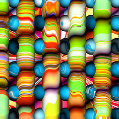 Image showing Abstract 3d background