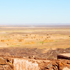 Image showing sahara africa in morocco the old blur