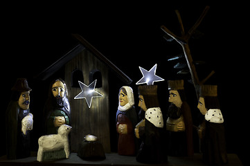 Image showing christmas crib