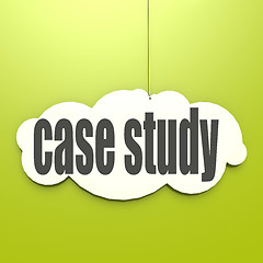 Image showing White cloud with case study