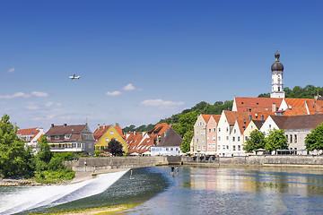 Image showing View town Landsberg am Lech