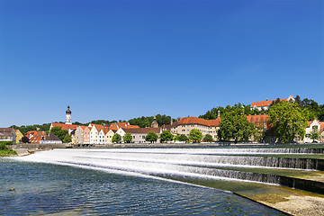 Image showing View town Landsberg am Lech