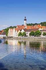 Image showing View town Landsberg am Lech