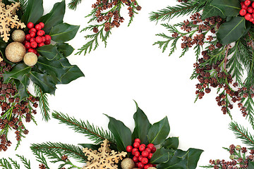 Image showing Christmas Border