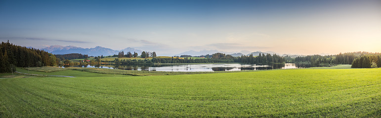 Image showing landscape bavaria