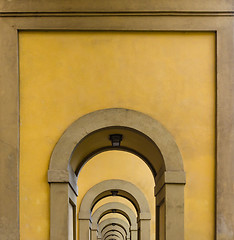 Image showing Arches in Florence