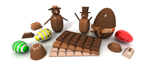 Image showing chocolate ambush
