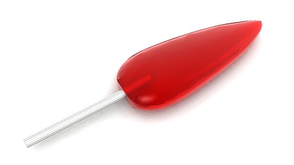 Image showing red lollipop