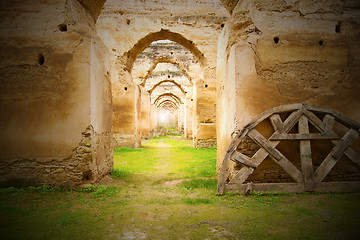 Image showing old moroccan granary in the  