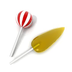 Image showing red lollipop