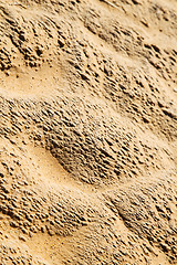 Image showing   brown sand dune in the  morocco desert 