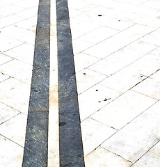 Image showing busto arsizio y varese abstract   pavement of a  