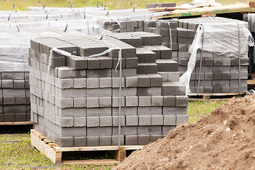 Image showing paving slabs  