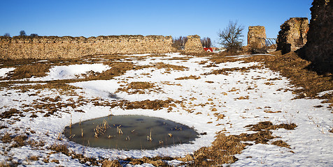 Image showing fortress ruins  