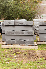 Image showing paving slabs  