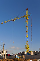 Image showing construction of the new house 