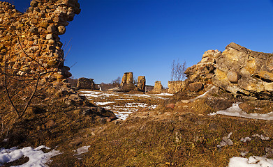 Image showing fortress ruins  