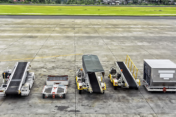 Image showing Tarmac Service Vehicles