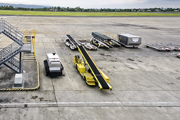 Image showing Tarmac Service Vehicles