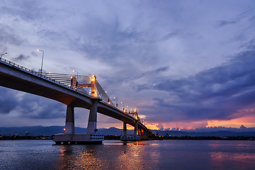 Image showing Magic Hour Bridge