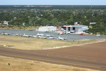 Image showing Maun Airport in Botswana