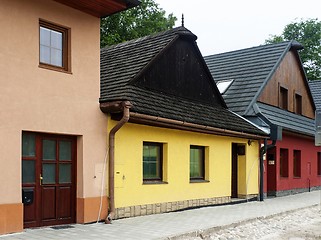 Image showing Colorful houses