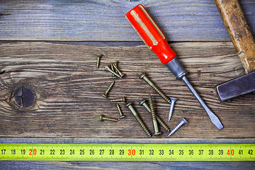 Image showing vintage tools