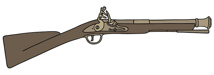 Image showing Historical short rifle