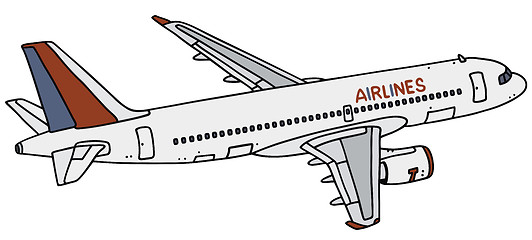 Image showing Jet airliner