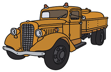 Image showing Old tank truck