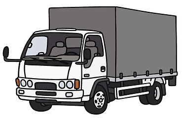 Image showing Small delivery truck
