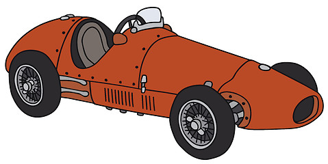 Image showing Vintage racing car