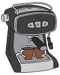 Image showing Electric espresso maker