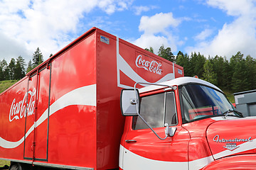 Image showing Vintage Coca-Cola Truck