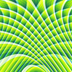 Image showing Abstract swirl background. Pattern with optical illusion. 