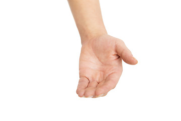 Image showing human hand or palm 