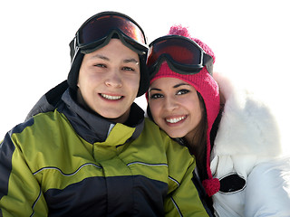 Image showing Young happy couple